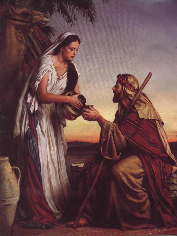 Rebekkah at the well
